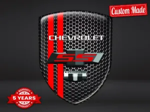 Chevrolet Vinilos Traseros Coche Alta Gama Personalizable Minimalista